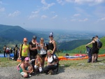 Widok ze szczytu góry Żar