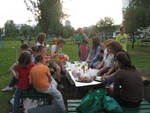 Piknik na zakończeniu roku szkolnego